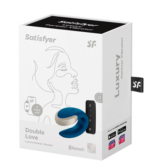 Satisfyer Double Love +App Clitoral Vibrator