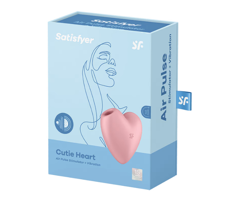 Satisfyer Cutie Heart Clitoral Vibrator