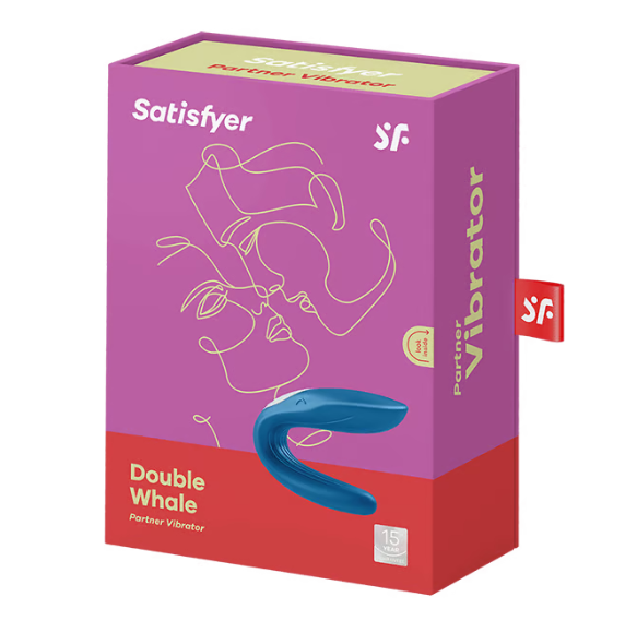 Satisfyer Double Whale Clitoral Vibrator