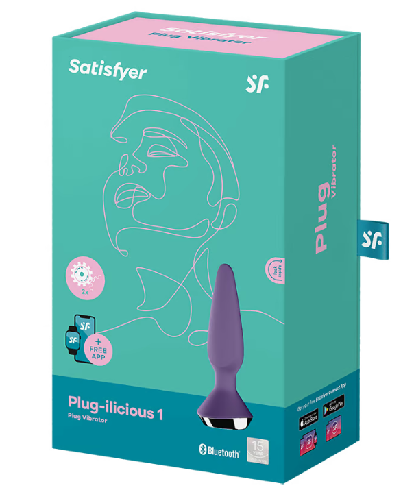 Satisfyer Plug-ilicious 1 +App Anal Plug