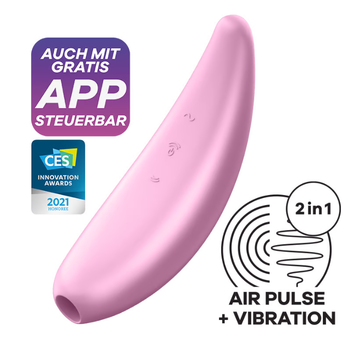 Satisfyer Curvy 3 +App Clitoral Vibrator