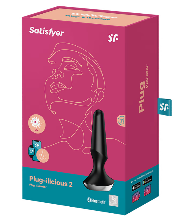 Satisfyer Plug-ilicious 2 +App Plug anaux