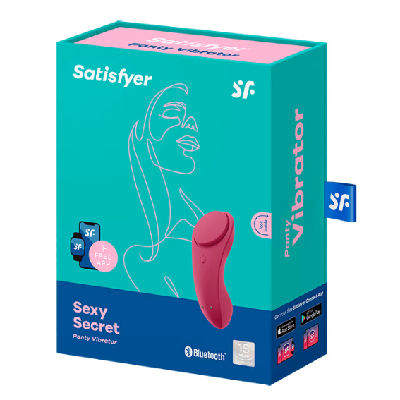 Satisfyer Sexy Secret +App Auflegevibrator